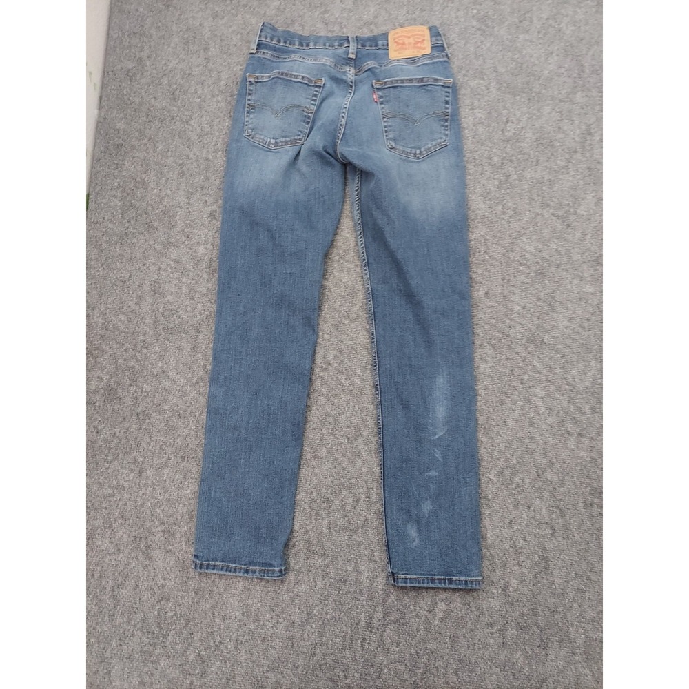 Levis 511 Jeans Mens 30x32 Blue Denim Stretch Slim Straight Leg READ - Picture 2 of 13